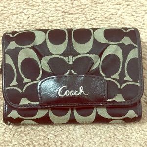 Black Coach Wallet
